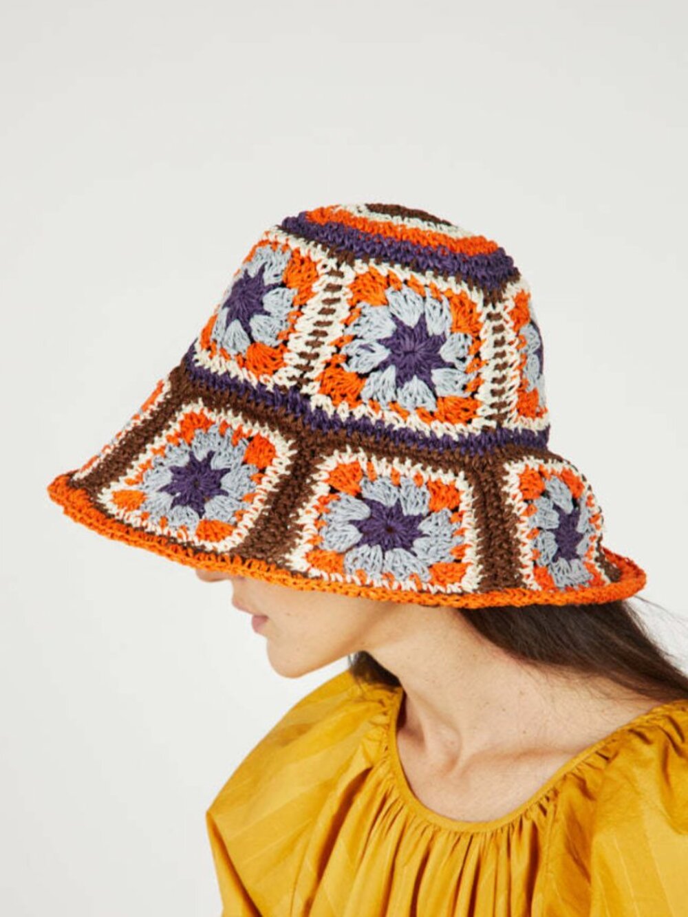 ZARA Handmade Crochet Bucket Hat NWT